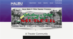 Desktop Screenshot of malibuplayhouse.org